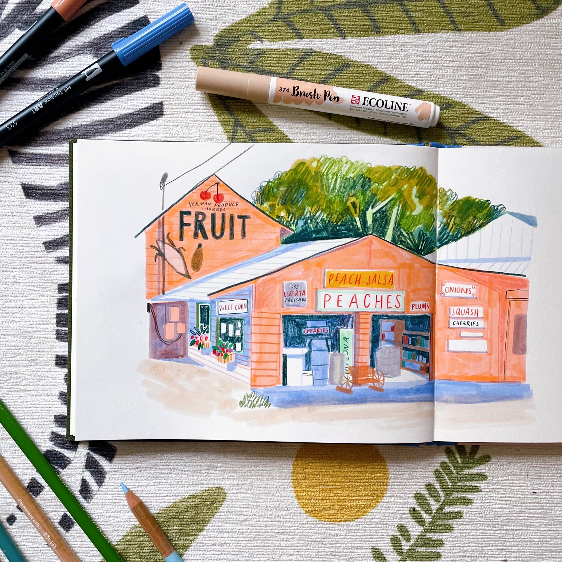 Ecoline Brush Pens – Panama Art Supplies